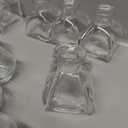 Hewory Mini Bud Vases for Centerpieces: 28pcs Small Glass Vase Bulk - Clear Tiny Vases for Wedding Baby Shower Birthday Party Events Table Decor