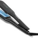 BIO IONIC Onepass Styling Flat Iron with NanoIonic & Moisturizing Heat Technology, Hydrated and Frizz-Free Hair, Ceramic Hair Straightener with Silicone Strip for Gentle OnePass Styling