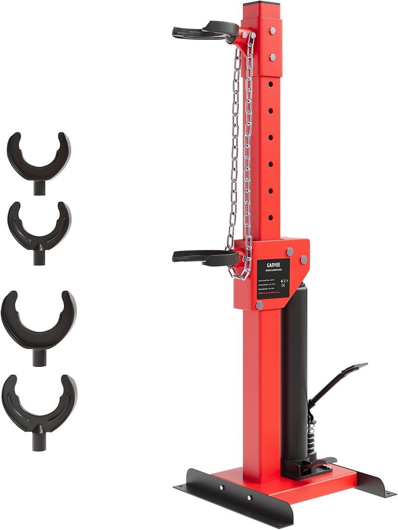 Garvee Hydraulic Coil Spring Compressor Foot-Operated Car SUV Truck Tool