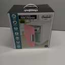 Cooluli Mini Fridge for Bedroom - Car, Office Desk & Dorm Room - Portable 4L/6 Can Electric Plug In Cooler & Warmer for Food, Drinks, Skincare Beauty & Makeup - 12v AC/DC & Exclusive USB Option, Pink