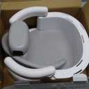 Baby Bath Seat for Babies 6 Months & up,Baby Bathtub Chair,Non-Slip Toddler Bath Support,Sit Up Bath Seat for Baby,Safe Infant & Newborn Bathtub Chair with Soft Cushion,Gray (GREY)