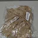 2 Pack Large Burlap Jute Hemp Rope Bows for Wreaths,Rustic Farmhouse Crafts Bow Wrapping Tree Topper Wedding Holiday Birthday Party Wall Home Boho Front Door Decorations (Beige)