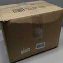 Smoky Blue Botanical Cotton Comforter Queen Size - 3PC Lightweight Bedding Sets with Soft Fill, Luxurious Vintage-Inspired Floral Patterns, Light Gray Striped Reversible Design