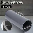 Glooglitter 8" Schedule 40 PVC Pipe, Gray Heavy Duty PVC Tubing, Large Diameter for DIY, Drainage, Pond, Dock & Home Improvement Projects(8" X 2')