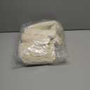 4 Pcs Fabric Cord Cover Set, Includes 47.2 in and 70.9 in Cable Management Sleeves, Beige Cotton Linen Cord Covers for Chandelier Lighting Wires, Easy to Install