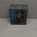 Logitech G432 Wired Gaming Headset, 7.1 Surround Sound, DTS Headphone:X 2.0, Flip-to-Mute Mic, PC (Leatherette) Black/Blue