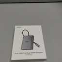 Acer USB C to Dual HDMI Adapter 4K@60Hz, 4-in-1 HDMI Splitter for Dual Monitors with 100W PD, USB 3.0, Docking Station Dual Monitor Compatible with Acer, MacBook Air/Pro, Dell XPS, HP, etc