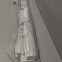 Reinforced 42 Extra Tall Retractable Dog Gate for Doorways 60 Wide Mesh Baby Gate, Tall Baby Gates for Stairs with Rods to Prevent Crawling Through Retractable Pet Gate Indoor Outdoor, White