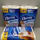 Charmin Ultra Soft Cushiony Touch Toilet Paper, 24 Family Mega = 123 Regular Rolls, White