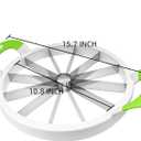 ZaH Melon Slicer Multifunctional Handheld Round Divider Watermelon Cutter Fruits Cutting Slicing Kitchen Tools