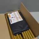 8.2 FT Wedding Arch Rectangle Stand Square Backdrop Stand , Extra Clamps to Table Rod Stand, Adjustable Photo Booth Background Kit, Balloon Arch Stand For Valentines Day Birthday Baby Shower Decor (Matte Gold)