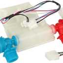Whirlpool W11210459 Washer Water Inlet ValveReplacement for W10701459 W10838319 W10869799 PS11757114 W11038711 W11210459VP, White