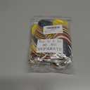 Syhood 10 Pcs Party Decorations Paper Dot Circle Garlands Glitter Streamers Hanging Banner Decor for New Year Baby Shower Wedding Birthday Backdrop Supplies (Champagne Pink)