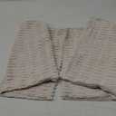 MIULEE Beige Corduroy Decorative Throw Pillow Covers Pack of 2 Soft Striped Pillows Pillowcases with Broad Edge Winter Modern Boho Home Decor for Couch Sofa Bed 18x18 Inch