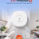 Heiman Smoke Detector Carbon Monoxide Detector Combo 10-Year Sealed Battery | UL 217 10th/UL 2034 5th Certified/85 dB Alarm, Photoelectric Fire Smoke Alarm & CO Detector for Home Hotel Rental Apartment