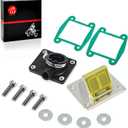 Intake Manifold Boot & Billet Aluminum Reed Valve For Yamaha Blaster 200 1988-2006 2XJ-13565-00-00 2HF-13610-01-00