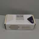 9x5 Enameled Cast Iron Loaf Pan with Lid - 2 in 1 Bread Pan for Baking Homemade Sourdough (Cream White)