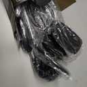 Silicone Cooking Utensil Set, Umite Chef 15pcs Silicone Cooking Kitchen Utensils Set, Non-stick - Best Kitchen Cookware with Stainless Steel Handle - Black