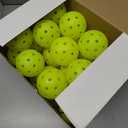 FITPROWIN Pickleball Balls X-40 Outdoor Pickleballs 36 Pack 40 Holes Durable PE Material Pickle Balls, Seamless Construction, Perfectly Balanced, High Visibility & Bounce, Tournament Grade