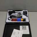 200W Professional Dog Grooming Clippers with Stepless Speed Control, Low Noise <50dB Pet Hair Trimmer Kit, Solid Wood Handle, 2 Blades, Dual-Sided Guide Combs, Heavy-Duty Plug-in Clippers for Cats (Orange)