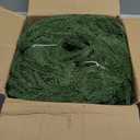 6 Ft 2 Pcs Artificial Norfolk Pine Garland, Real Touch Green Faux Greenery Garland for Christmas Table, Mantle, Wall, Fireplace, Indoor Outdoor Decor