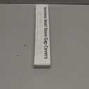 2PCS Kitchen Stove Counter Gap Covers, Stainless Steel Gap Cover, Cooktop Trim Kit, Stove Gap Guards, Oven Gap Filler, Heat Resistant & Effectively Protect Stove Gap Filler(13.8"-27.5" Silver)