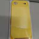 Crossbody Lanyard Strap Case for iPhone Air, Hands-Free Neck Cross Body, Adjustable Rope Removable, Drop Protection Shockproof Silicone Case 6.5 inch, 150 cm Strap, iPAir - Yellow