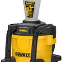 DEWALT Dust Separator with 6 Gallon Poly Tank, 99.5% Efficiency Cyclone Dust Collector, High-Performance Cycle Powder Collector Filter, DXVCS002, Yellow