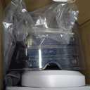 8 Blade All-in-1 Vegetable Chopper Mandoline Slicer with Container, Food Chopper, Onion Chopper, Veggie Cutter for Salad, Kitchen Gadgets Accessories Essentials, White