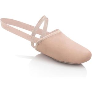 Capezio Leather Pirouette II Dance Shoe (X-Small, Nude)
