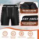 Frelaxy 3D Protective Butt Pads Padded Shorts for Snowboard, Ski and Skate, Crash Pad Impact Gear, Protection for Tailbone, Hip, and Butt