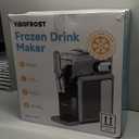 Slushie Machine for Home, 88 oz Frozen Drink Maker with Timer & Auto-Fresh Keep, Smart Display, Self-Cleaning, Quiet Operation, No Ice Needed, Perfect for Margaritas, Frapps, Milkshakes & More (Space Grey)