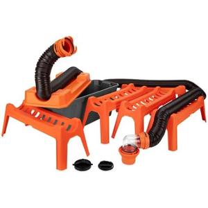 Camco Rhino Ultimate 20' RV Sewer Hose Kit  All-in-One Sewer Hose Solution  11-Piece Combo Kit Includes Storage Box for Nesting Support & Camper Organization (43075)