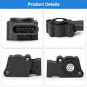 134143 134030 TPS Throttle Position Sensor Kit for Ford Volvo International Navistar Trucks # 134734 TP0301 8C409F832BA 2603895C91