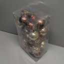 30ct Christmas Ball Ornaments Shatterproof Christmas Hanging Tree Decorative Balls for Party Holiday Wedding Decor Burgundy Champagne, 2.36", 60mm