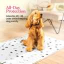 Super Absorbent Washable Pee Pads for Dogs - 2-Pack Superior Reusable Puppy Pads Pet Training Pads 100% Waterproof Dog Pee Pad Protects Against Urine Leakage Non-Slip Grip Prevents Slipping& Bunching