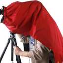 eTone Red Black Professional Focusing Hood Dark Cloth for 4x5 Large Format Camera Warpping Protection