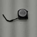 WORKPRO 25-FT Tape Measure with Fractions, 3 Brakes Retractable Measuring Tape, Compact Measurement Tape with Magnetic Hook, Nylon Coating Blade Accuracy 1/32”, Black