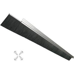 Retsun (2.5+0.9) x 39.37 Inches Garage Door Brush Seals Sweeps Seal Garage Roll Up Door Brush Sweepfor Exterior Doors (1)