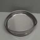 PATIKIL 200 Mesh(0.075mm) Lab Sieve, 11.8"(30cm) Diameter Sifting Screen 304 Stainless Steel Wire Cloth Fine Mesh Sieve for Industrial Laboratory Home Soil Sifter Dry Sift Screens Hash