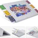 Lavievert 2000 Pieces Portable Jigsaw Puzzle Board with 6 Drawers & Trays, Tilting Jigsaw Table with 2-in-1 Puzzle Stand & Cover, Lightweight Puzzle Storage Saver with Easel- Light Gray