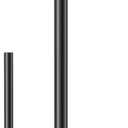 Paper Towel Holder Black Kitchen Roll Holder, Premium Stainless Steel Paper Towel Holder for Kitchen Roll Organize, Countertop Roll Dispenser with Weighted Base