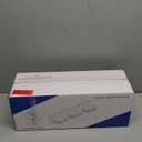 Modern LED Bathroom Lights Fixtures(3-Light),Metal Black Acrylic Wall Lighting,Vanity Lights for Bathroom Over Mirror(6000K 16in) (16.14 in)