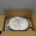 VORRINGARD Enameled Cast Iron Sourdough Bread Oven, Dutch Oven, Loaf Cast Iron Bread Pan for Homemade Bread Baking, Meatloaf Pan with Lid, 7QT, Green