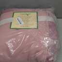 OakRidge Satin Fleece Blanket, Full/Queen, Twin or King Size  100% Polyester Lightweight Fabric, Rose