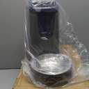 Automatic Cat Feeder and Water Dispenser with Stainless Steel Bowl Dog Gravity Food Feeder and Waterer for Small Medium Pets Puppy Kitten 1 Gallon x 2 (Charcoal gray3.8L*2)