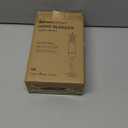 Bonsenkitchen Hand Blender, Immersion Blender with 2 Mixing Speed, Electric Handheld Mixer Portable Stick Mixer with Stainless Steel Blades for Soup, Smoothie, Puree, Baby Food (Single, Black)