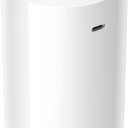 Airversa Waterless Diffuser for Essential Oil, Battery Operated Nebulizer, 0.7 Fl.Oz./ 20mL Capacity, Mini Scent Air Machine, 3 Countdown Timers & 3 Mist Levels for Home Room Car Office - AN8 White