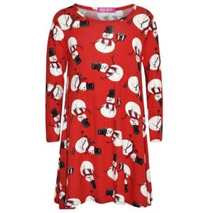 Girls Long Sleeve Shirt Christmas Tops B 12-13