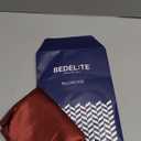 BEDELITE Satin Pillowcase for Hair and Skin, Super Soft and Cooling Similar to Silk Pillow Cases 2 Pack with Envelope Closure, Gift for Women Men(20"x30" Queen Size, Burgundy)